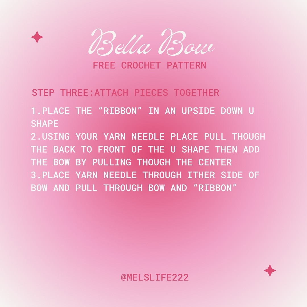Bella Bow Crochet Bag: Free Pattern with Cute Pink Bows