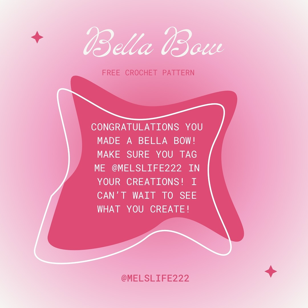 Bella Bow Crochet Bag: Free Pattern with Cute Pink Bows