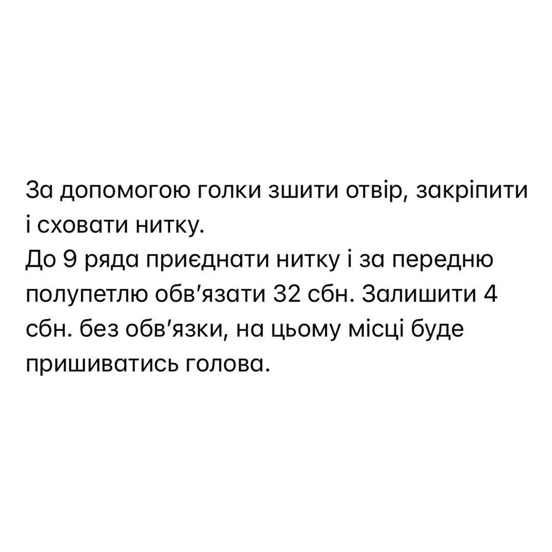 Безкоштовний майстер-клас з в'язання іграшки черепахи