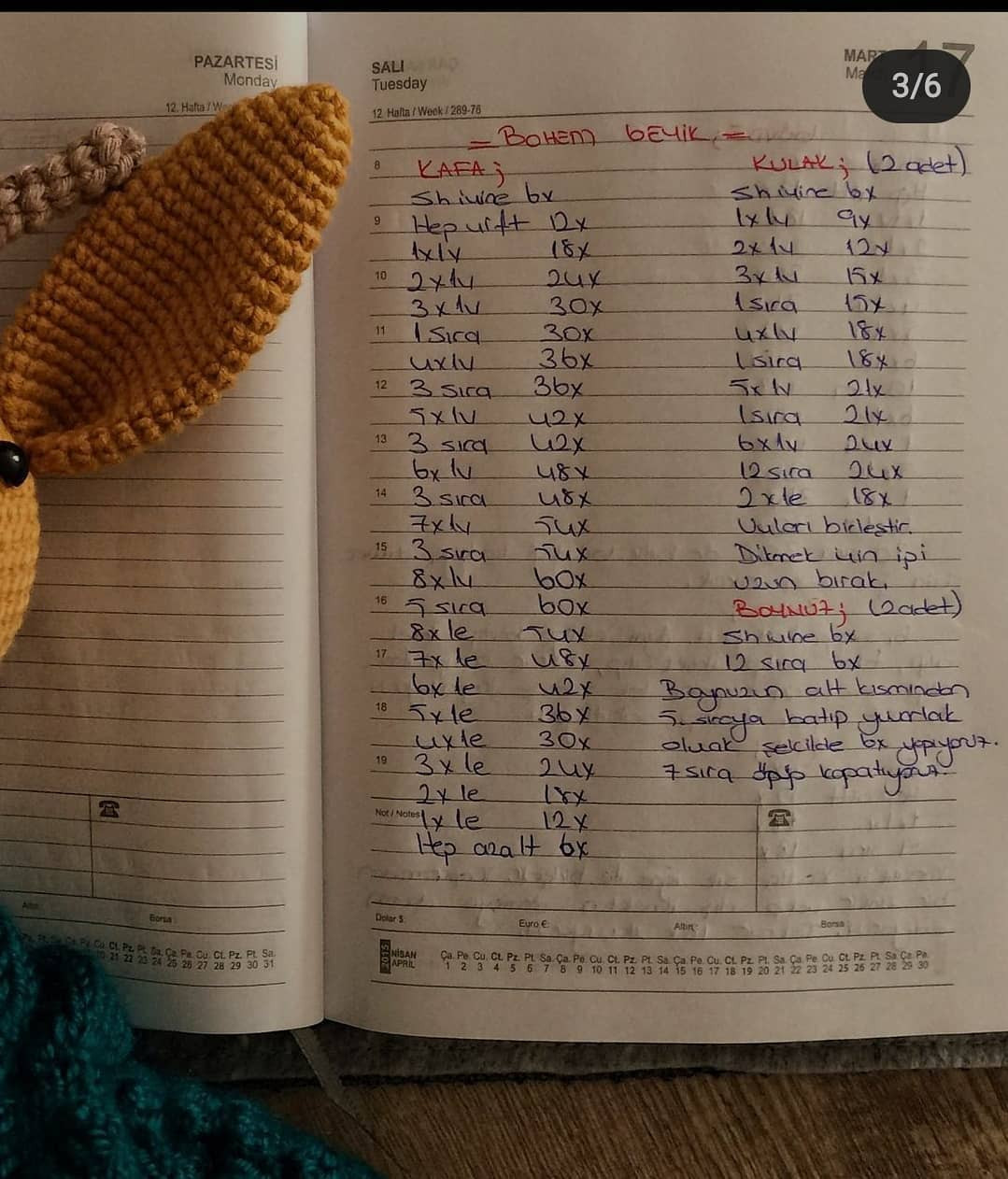 Bohem Geyik Tarifi ile Eğlenceli Amigurumi Projesi