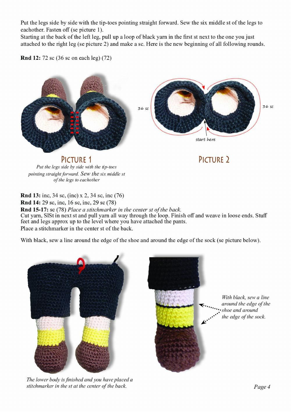 "Charlie Brown Crochet Pattern: Detailed Instructions for Crafting"