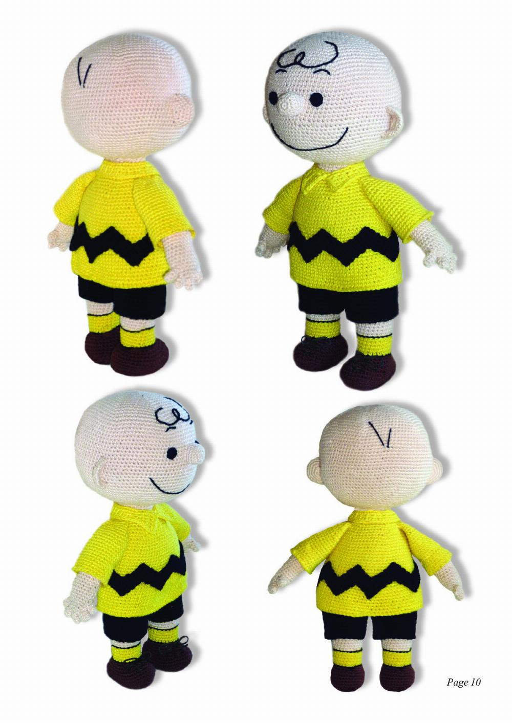 "Charlie Brown Crochet Pattern: Detailed Instructions for Crafting"