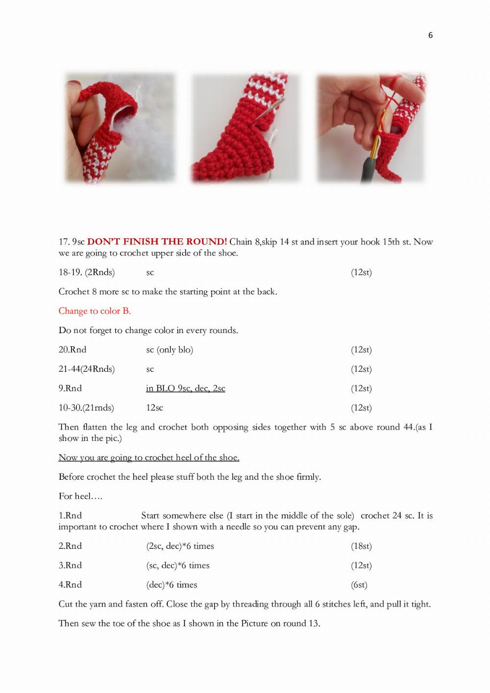 Christmas Elf Crochet Pattern with Festive Tree Dress