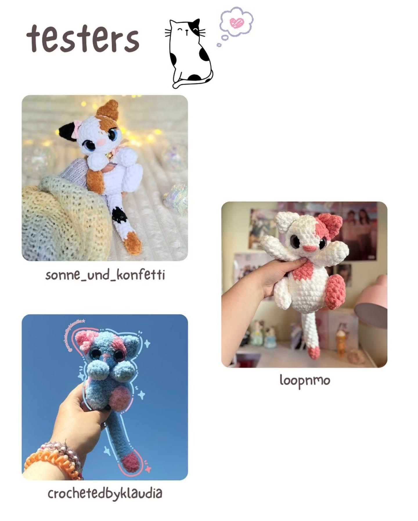 Clara the Cat: Free Crochet Pattern for Cute Plush Toys