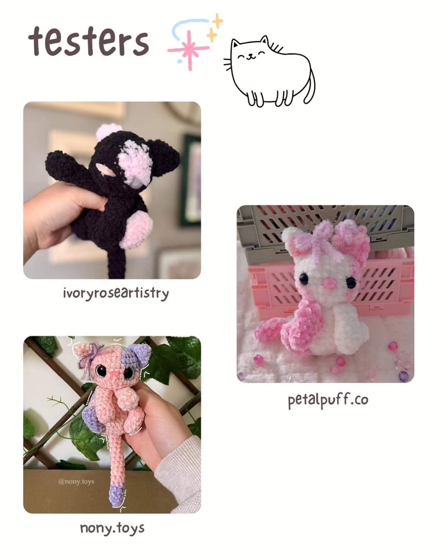 Clara the Cat: Free Crochet Pattern for Cute Plush Toys
