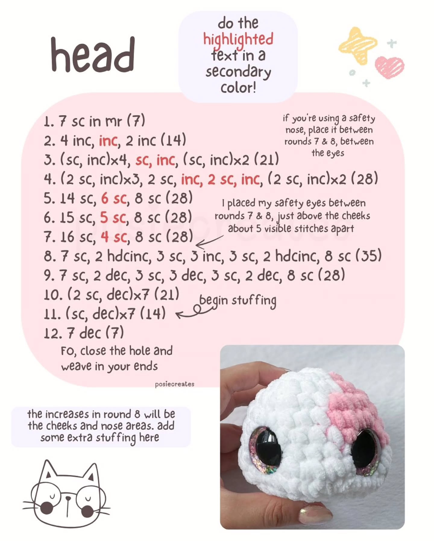 Clara the Cat: Free Crochet Pattern for Cute Plush Toys