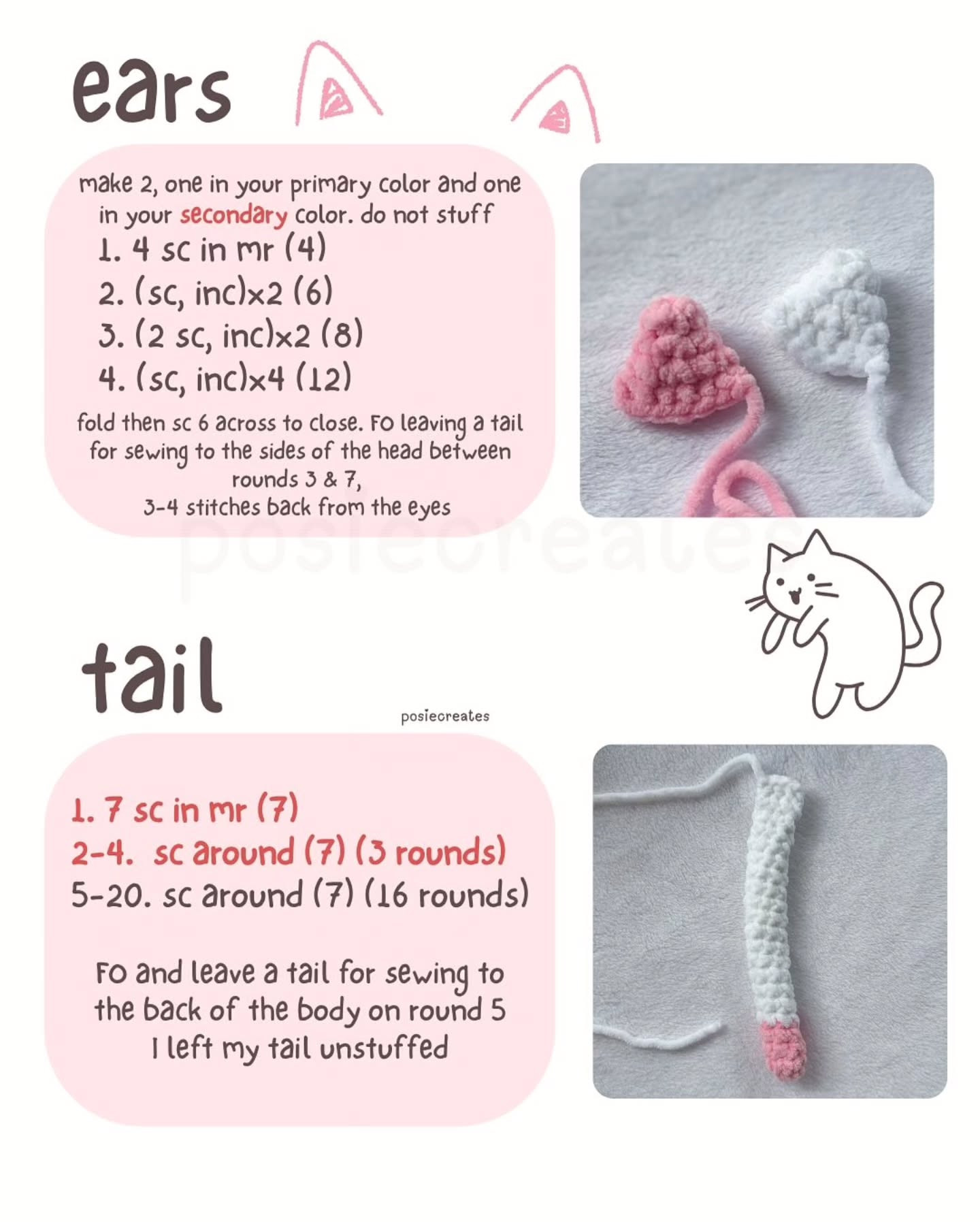 Clara the Cat: Free Crochet Pattern for Cute Plush Toys