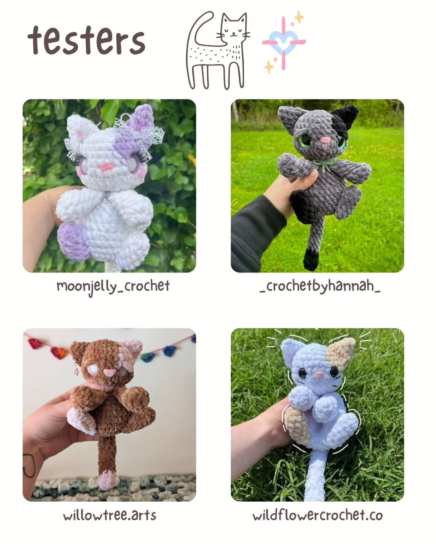 Clara the Cat: Free Crochet Pattern for Cute Plush Toys