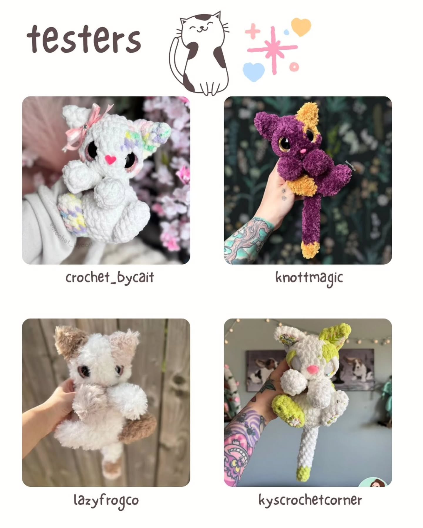 Clara the Cat: Free Crochet Pattern for Cute Plush Toys