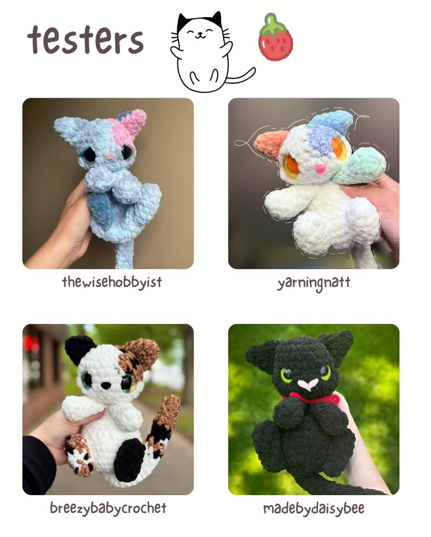 Clara the Cat: Free Crochet Pattern for Cute Plush Toys