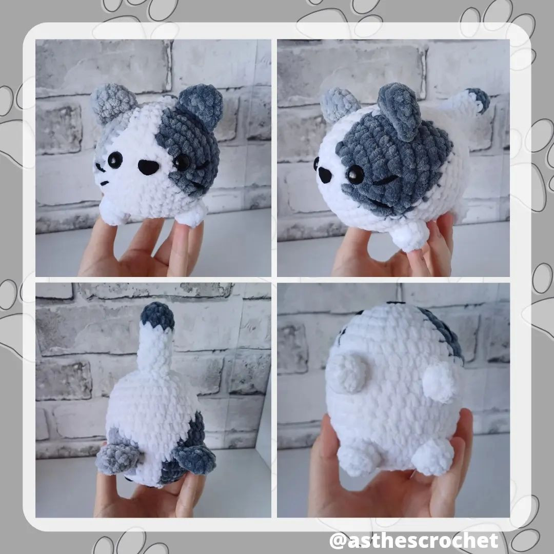 "Create Your Own Adorable Loaf Cat with This Free Crochet Pattern"