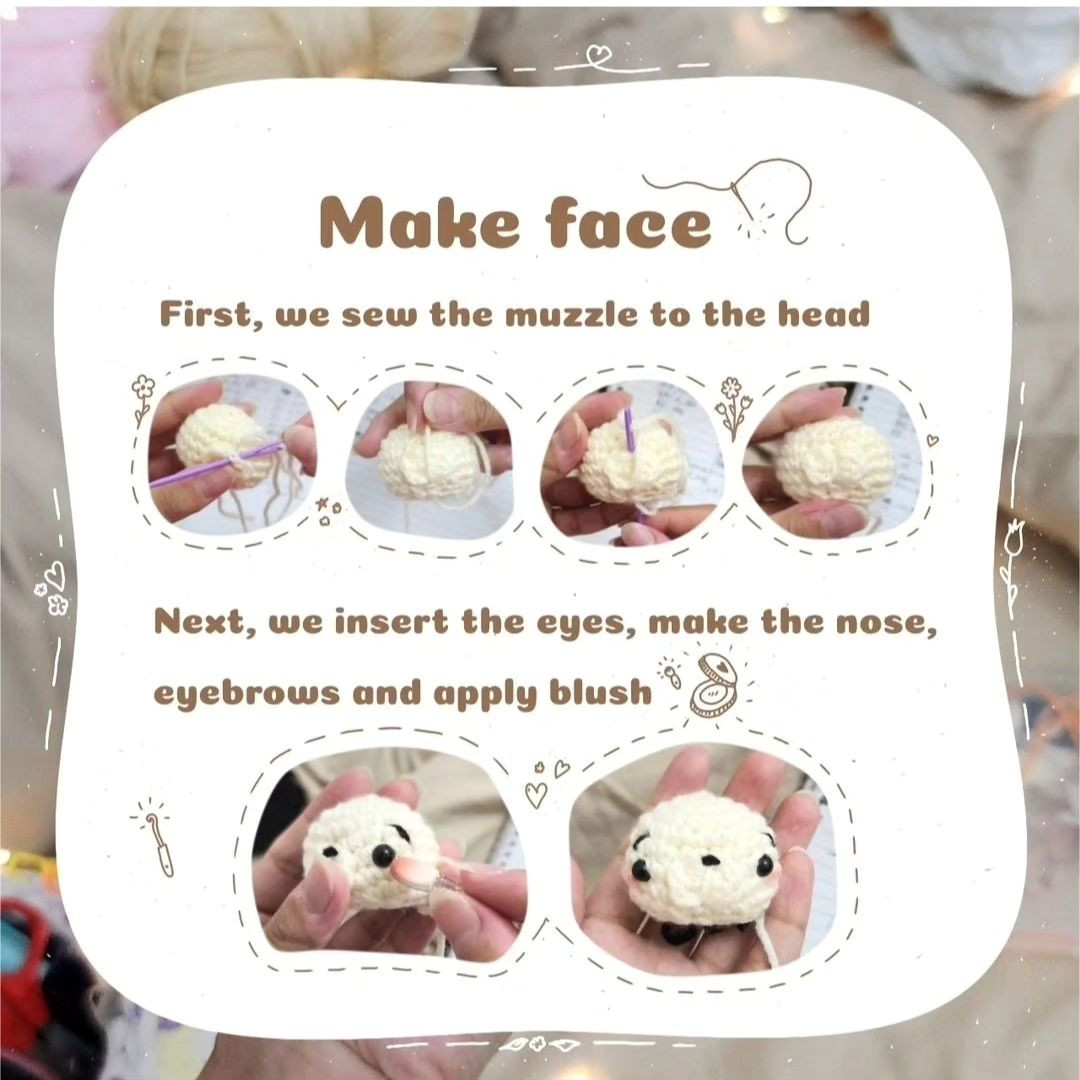 Crochet Pattern for a Cute Little Seal: Materials and Instructions