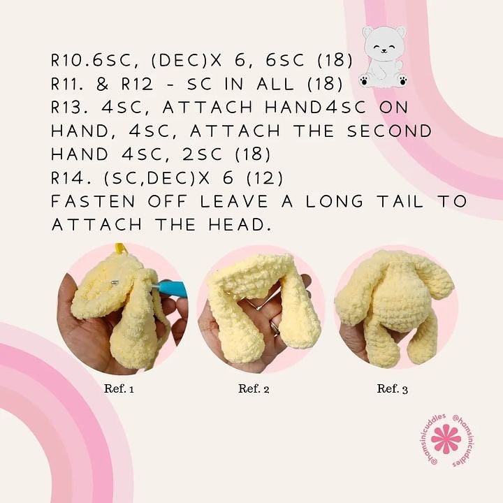 Crochet Pattern for Adorable Memory Bear Toy