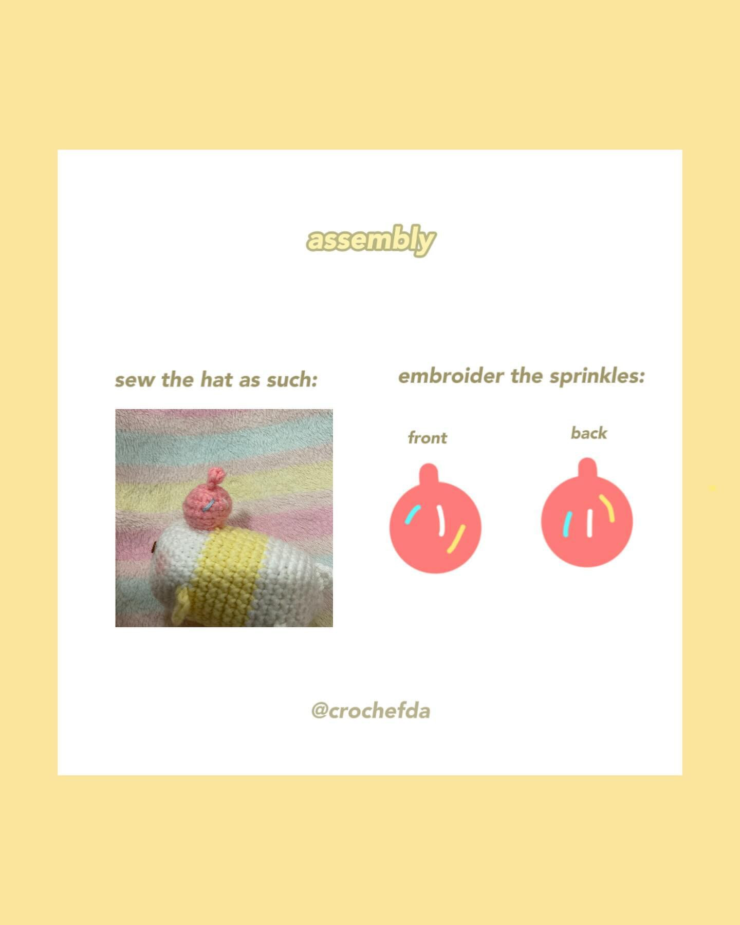 Crochet Pattern Inspired by Miniso's Yummy Yummy Food Series
