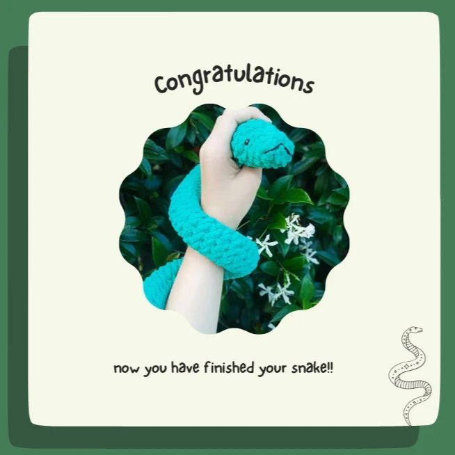 Crochet Your Own Adorable Snake with This Easy Pattern
