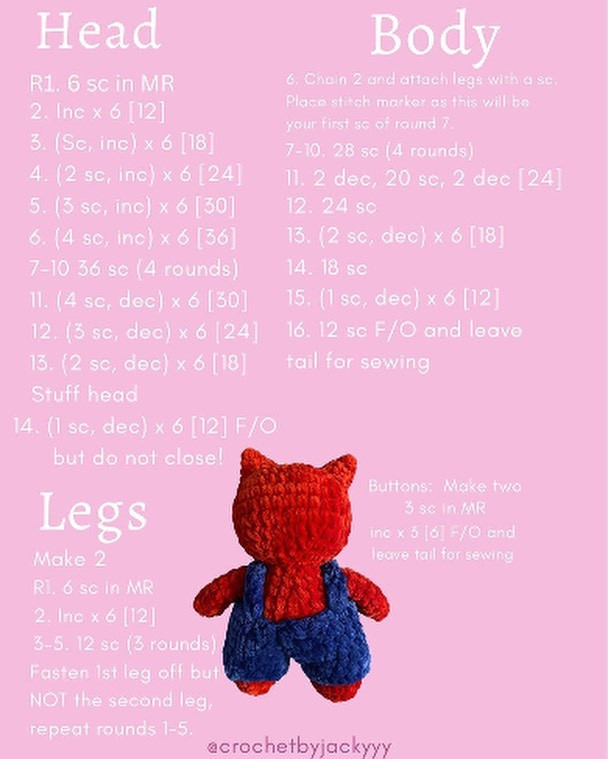 Crochet Your Own Adorable Spider-Cat with This Fun Pattern