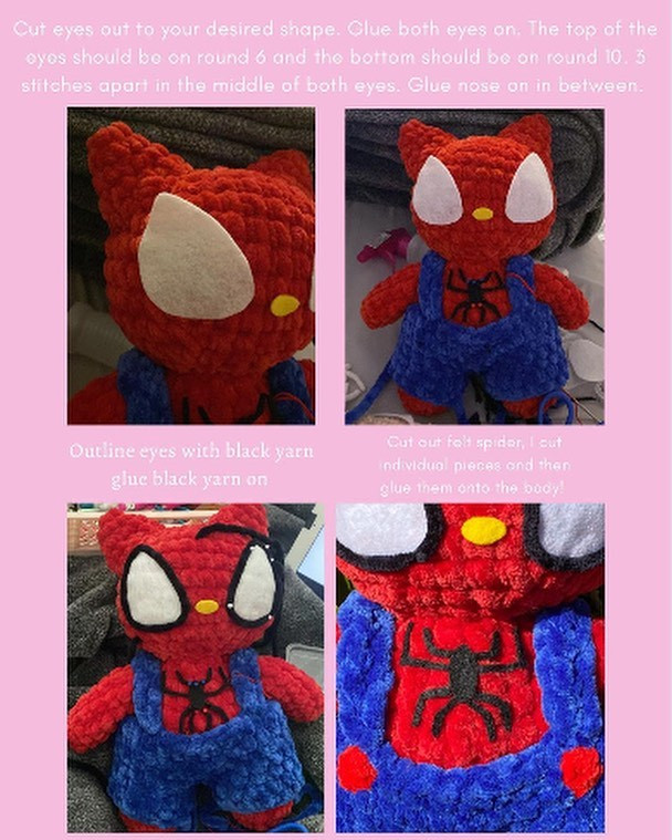Crochet Your Own Adorable Spider-Cat with This Fun Pattern