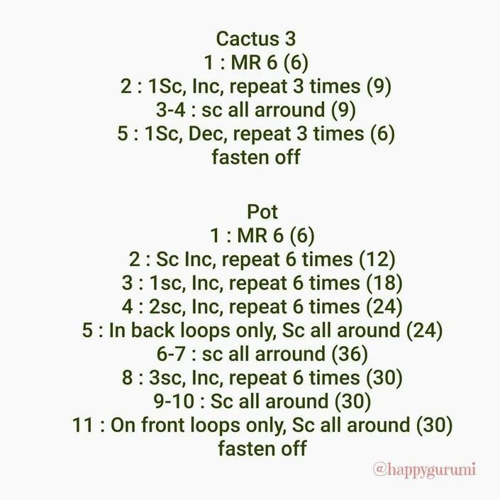 Cute Crochet Cactus Pattern: Free and Easy Guide