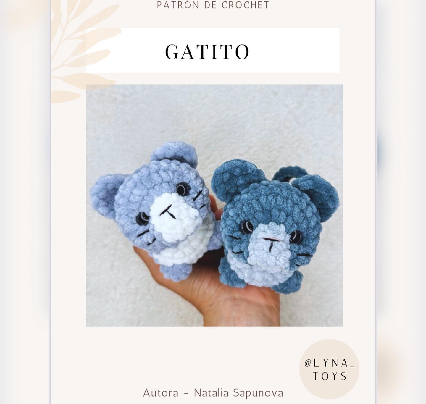 Cute Crochet Cat Amigurumi Patterns in a Basket
