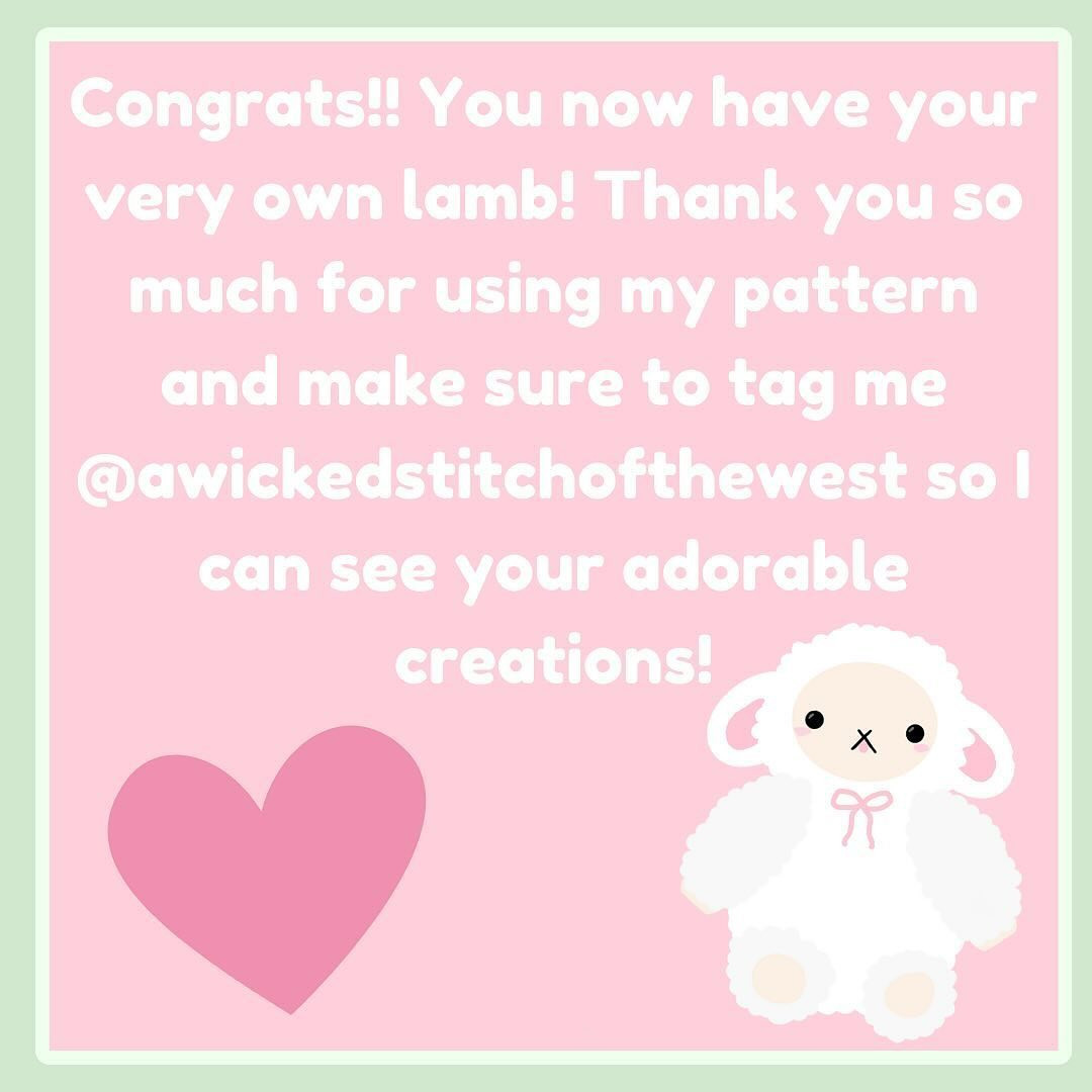 Cute Crochet Lamb: Free Pattern for Amigurumi Lovers