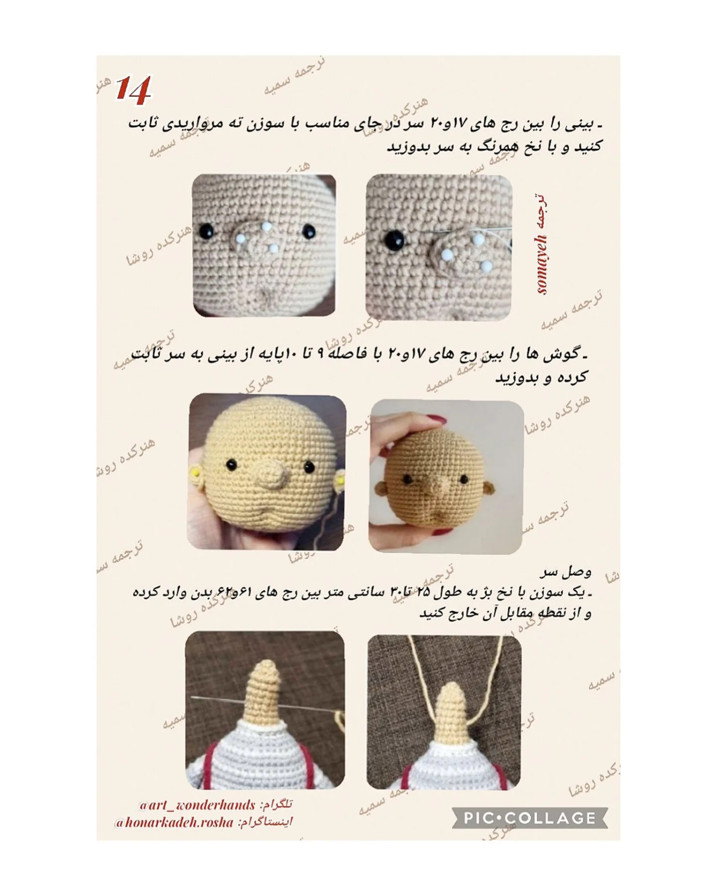دختر کلاه خرگوشی با قارچ