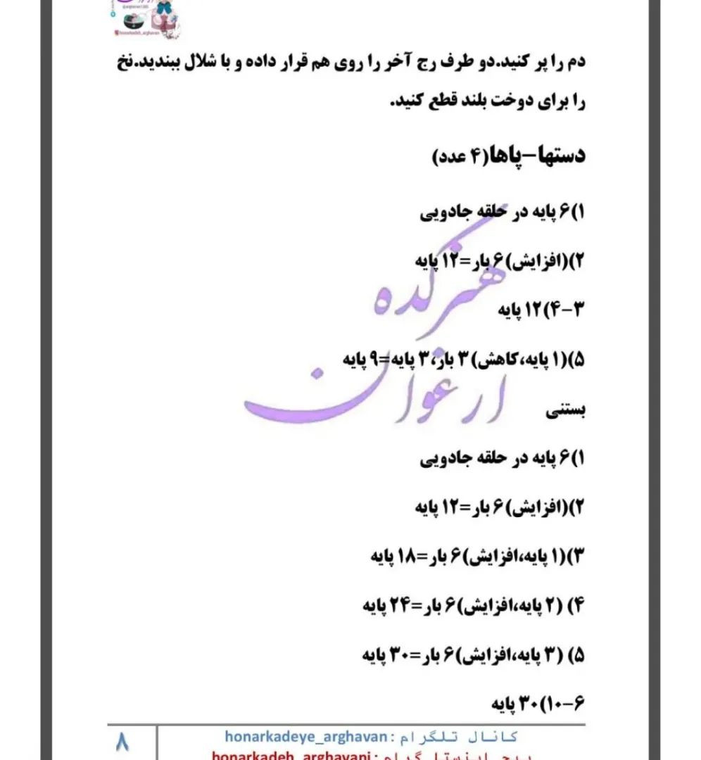 دستور بافت عروسک گربه با بستنی
