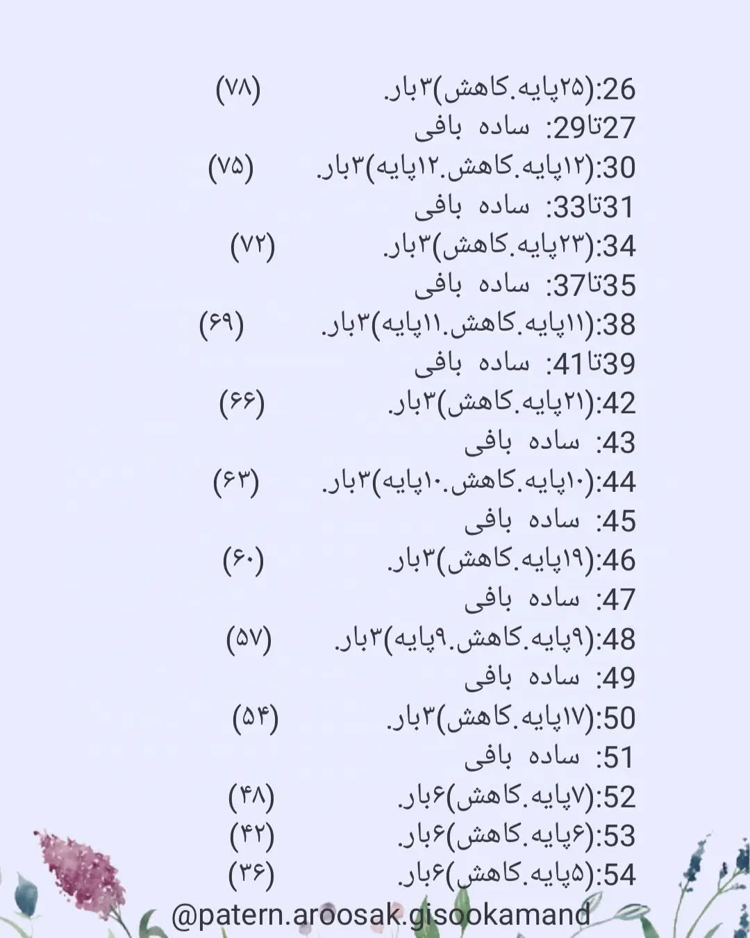 دستور بافت عروسک گربه صبحگاهی