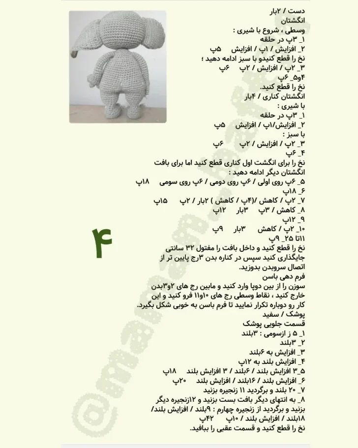 دستور بافت عروسک یودا برای طرفداران هنر