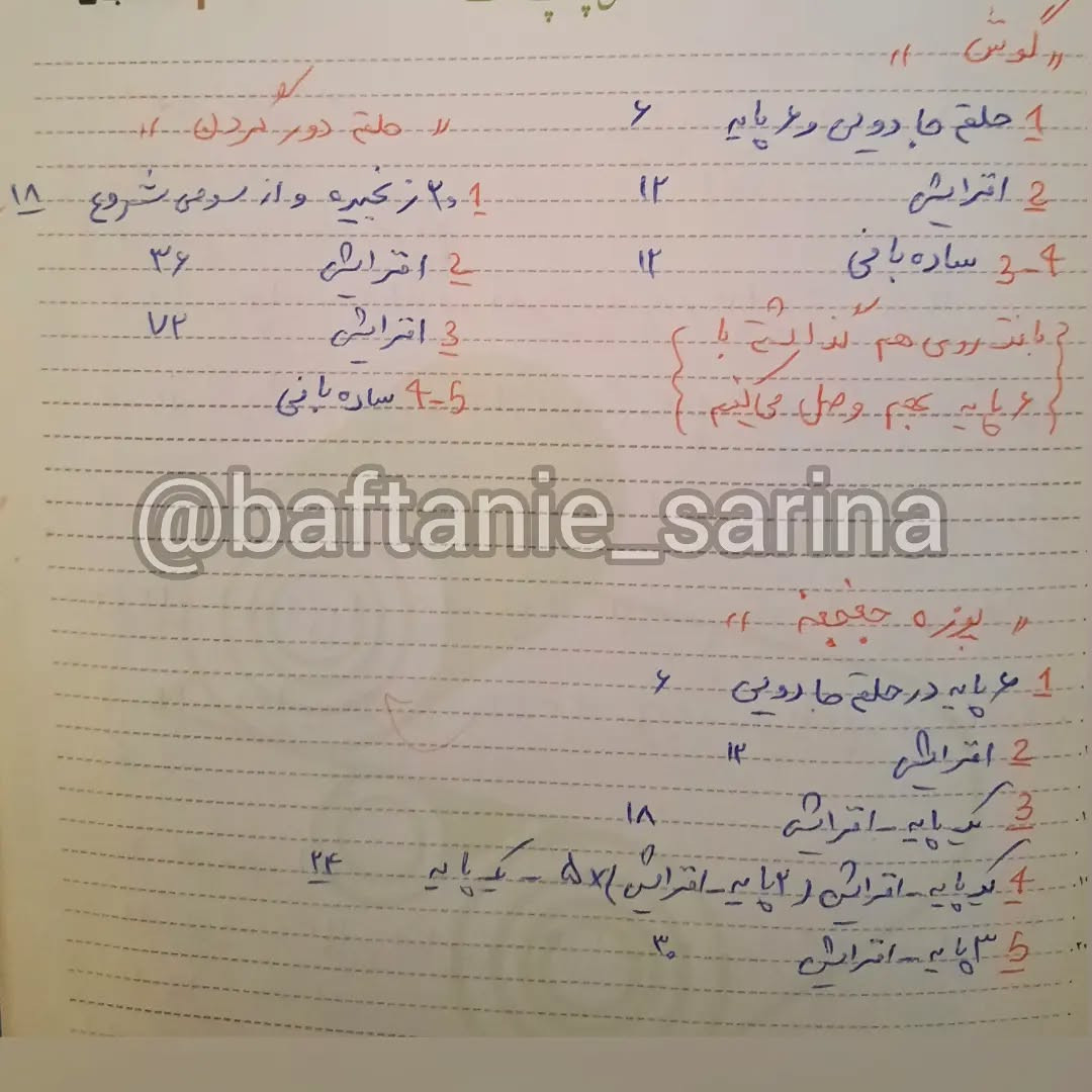 دستور بافت عروسک خرس قلاب‌بافی