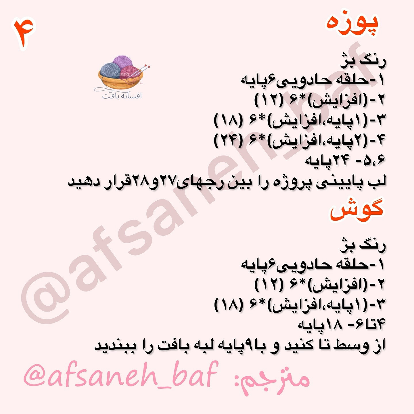 دستور بافت عروسک خرسی با ژاکت آبی
