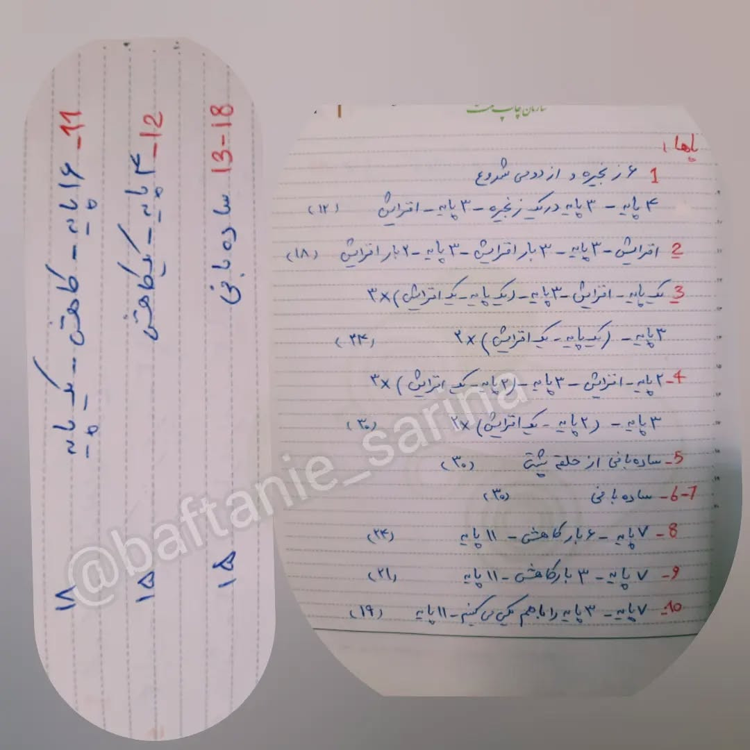 دستور بافت عروسک خرسی رایگان