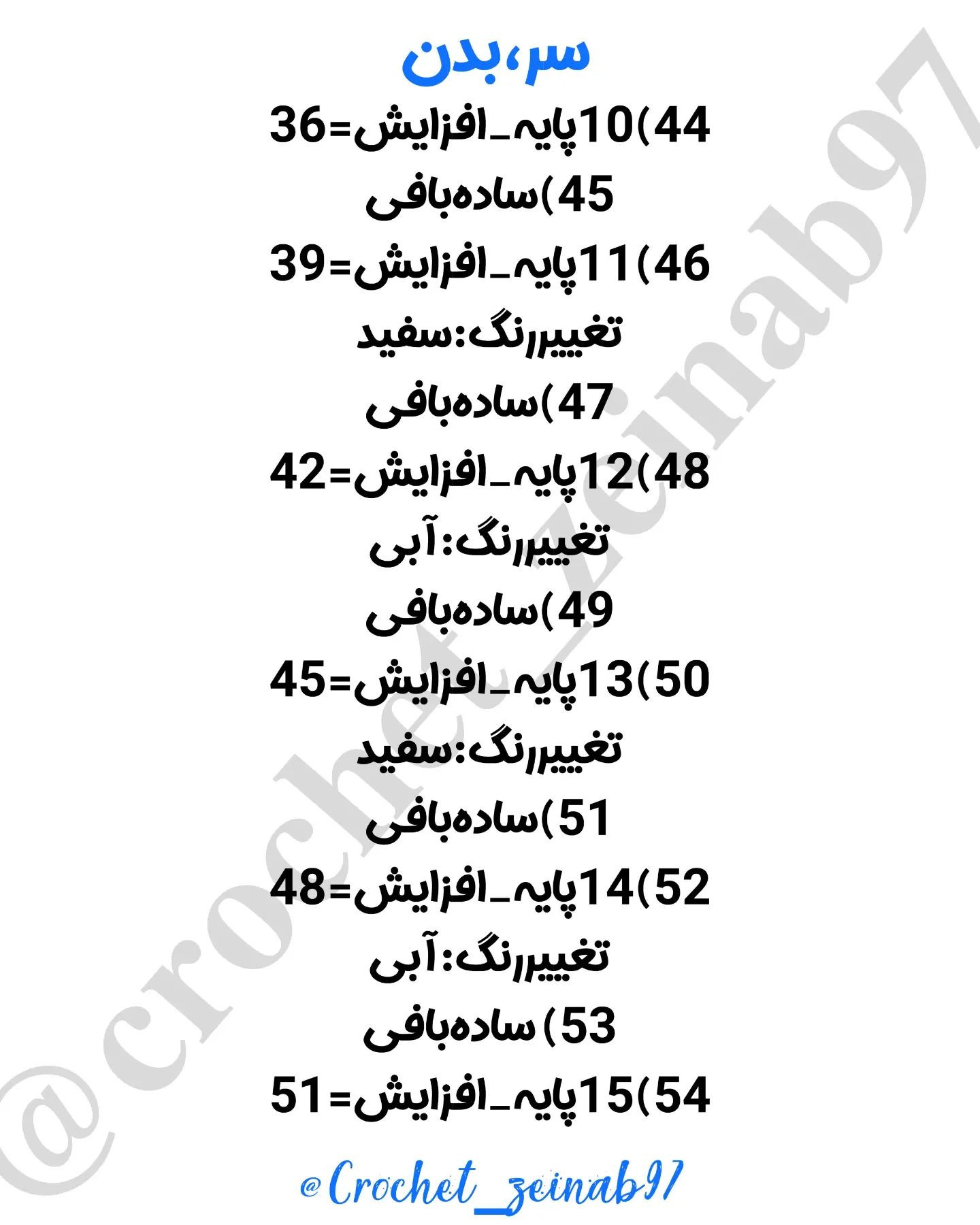دستور بافت عروسک قلاب‌بافی اردک زیبا