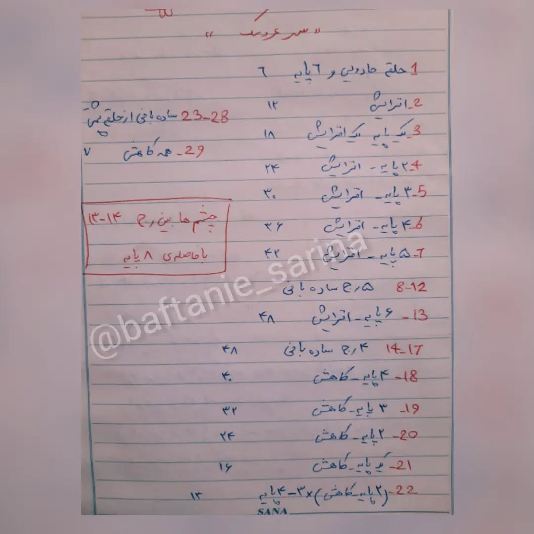 دستور بافت عروسک قلاب‌بافی با لباس زرد