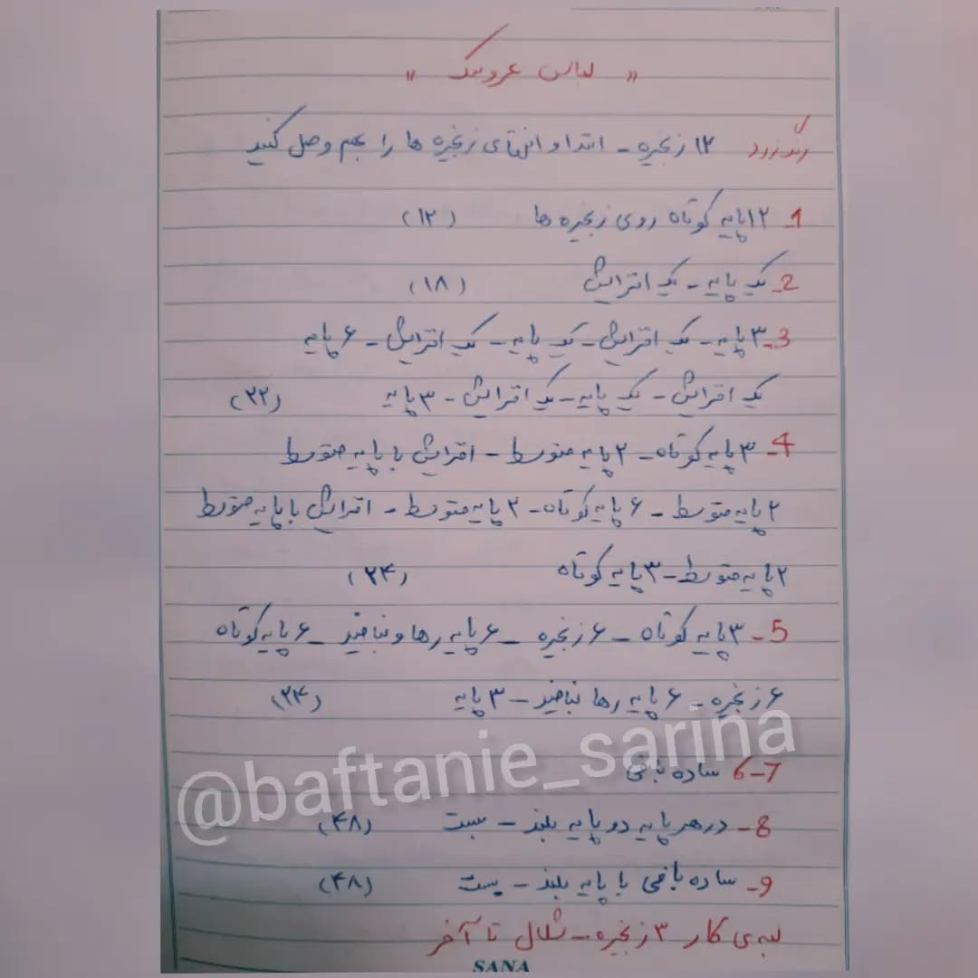 دستور بافت عروسک قلاب‌بافی با لباس زرد
