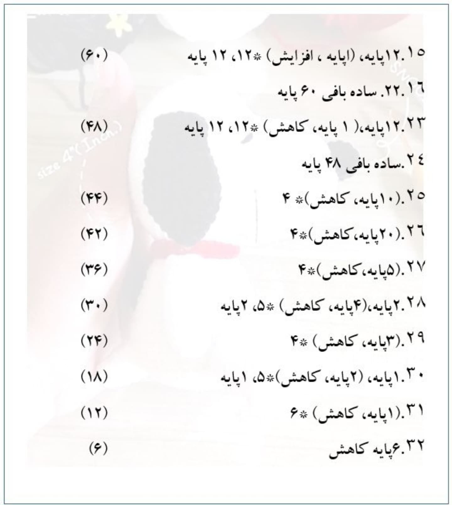 دستور بافت عروسک سگ با قلاب