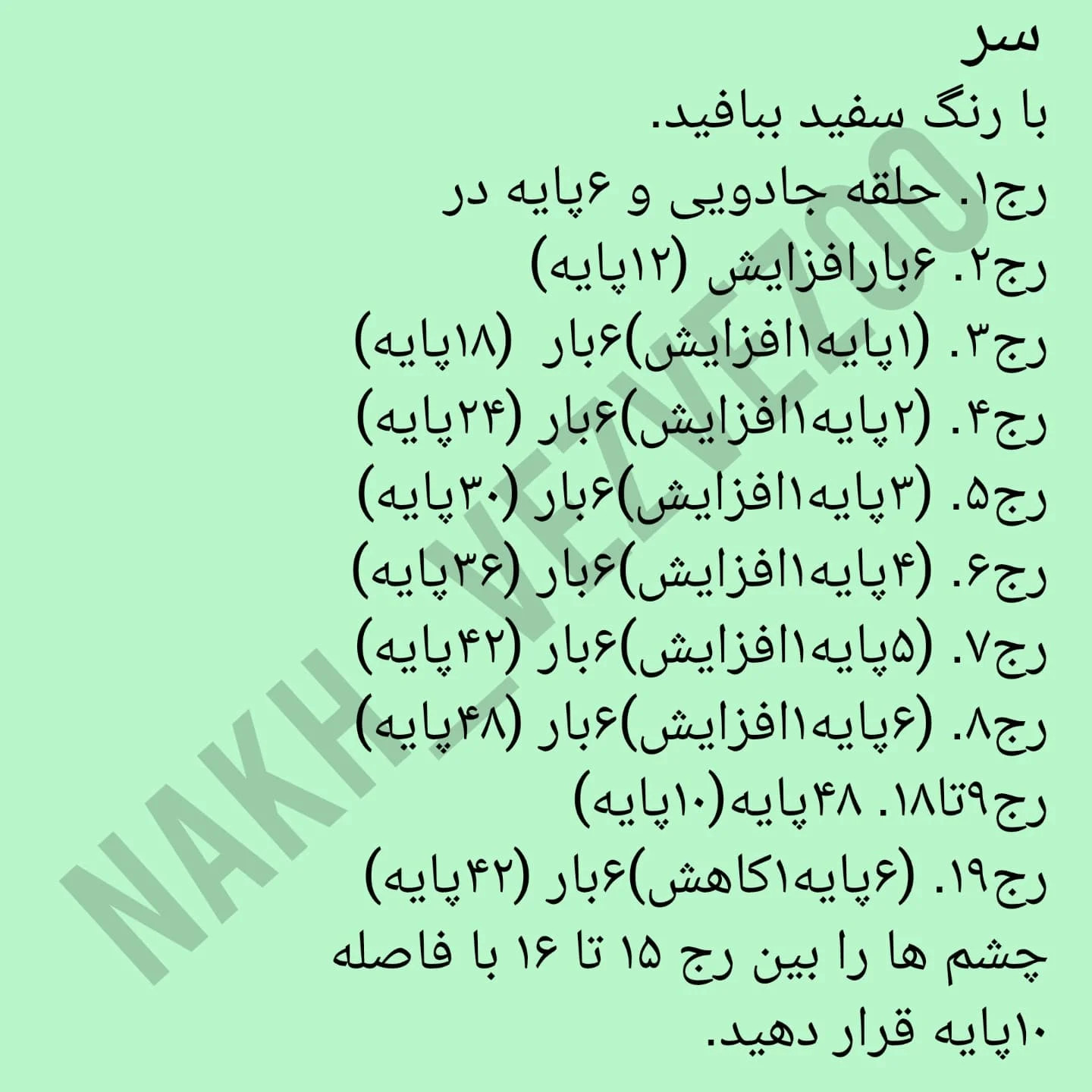 دستور بافت بچه گربه جادوگر با کلاه