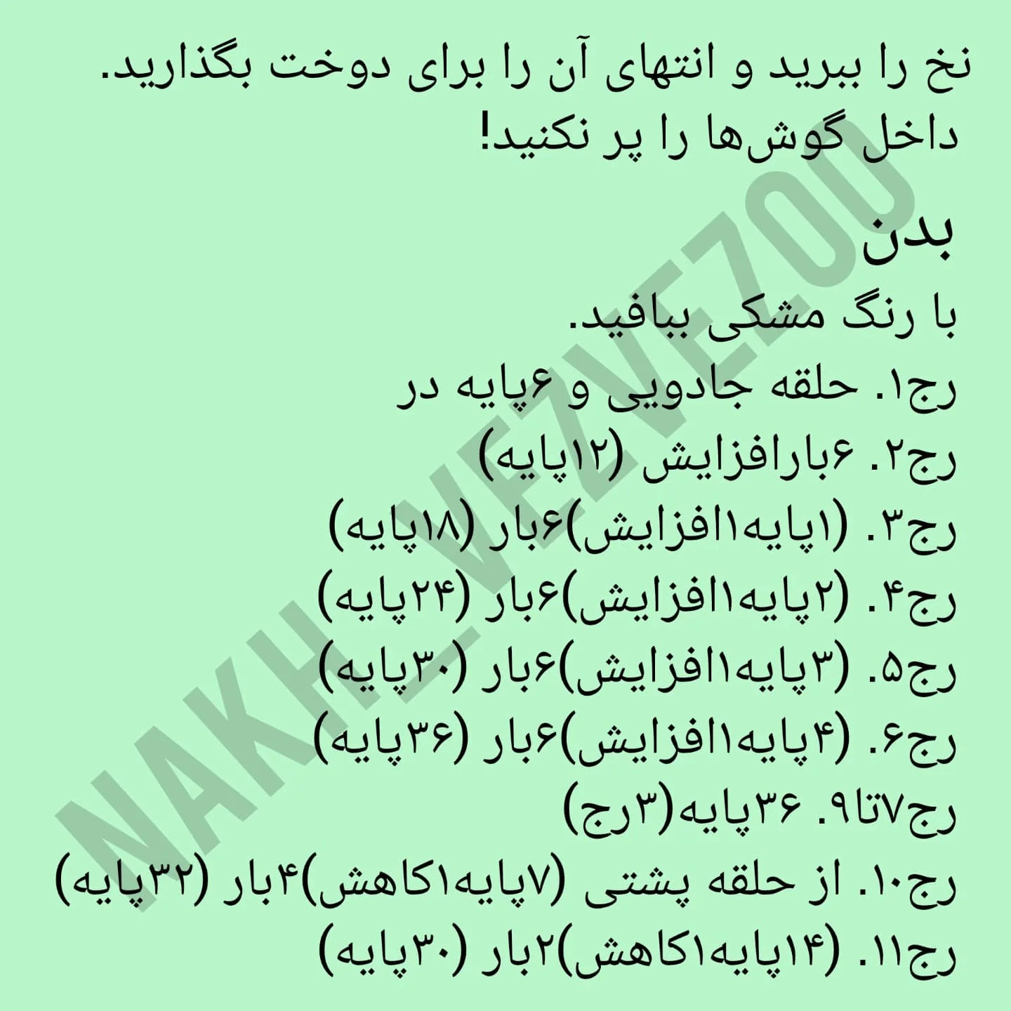 دستور بافت بچه گربه جادوگر با کلاه