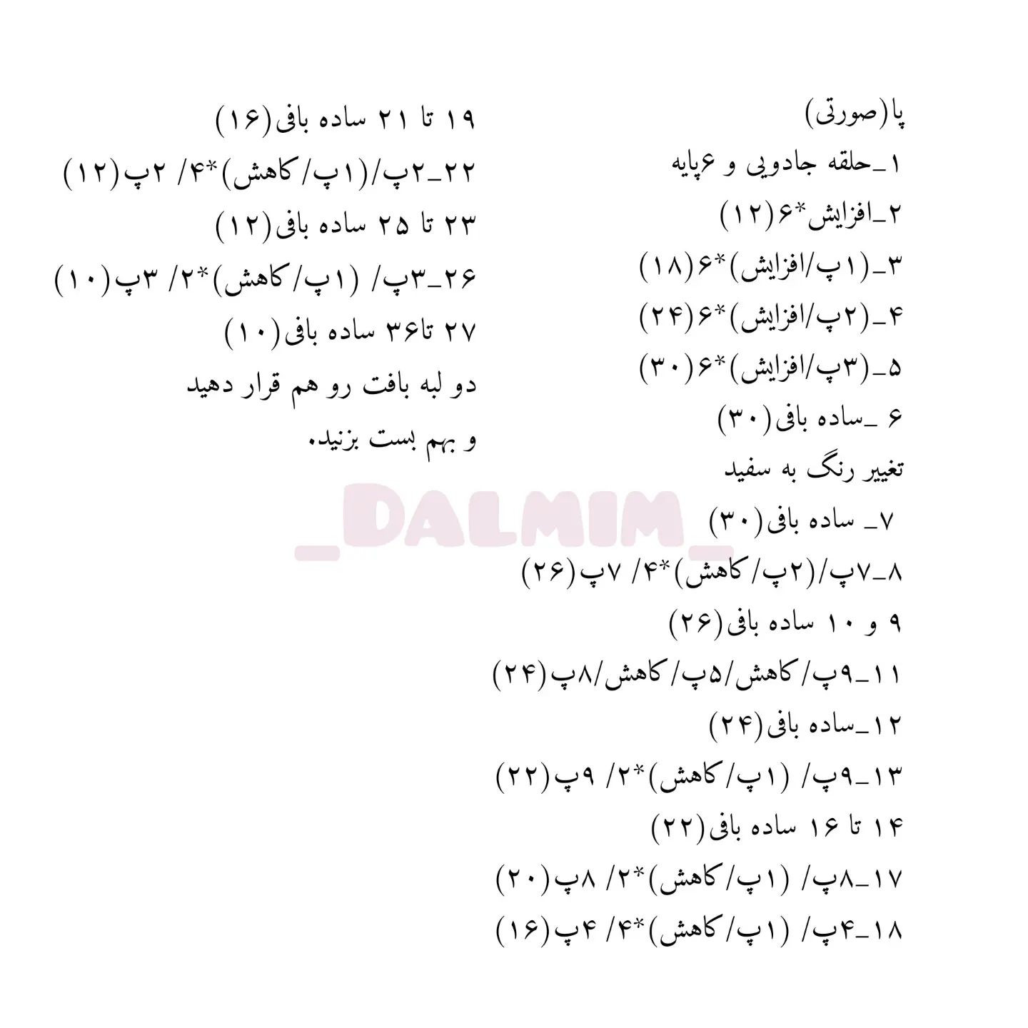 دستور بافت یونیکورن