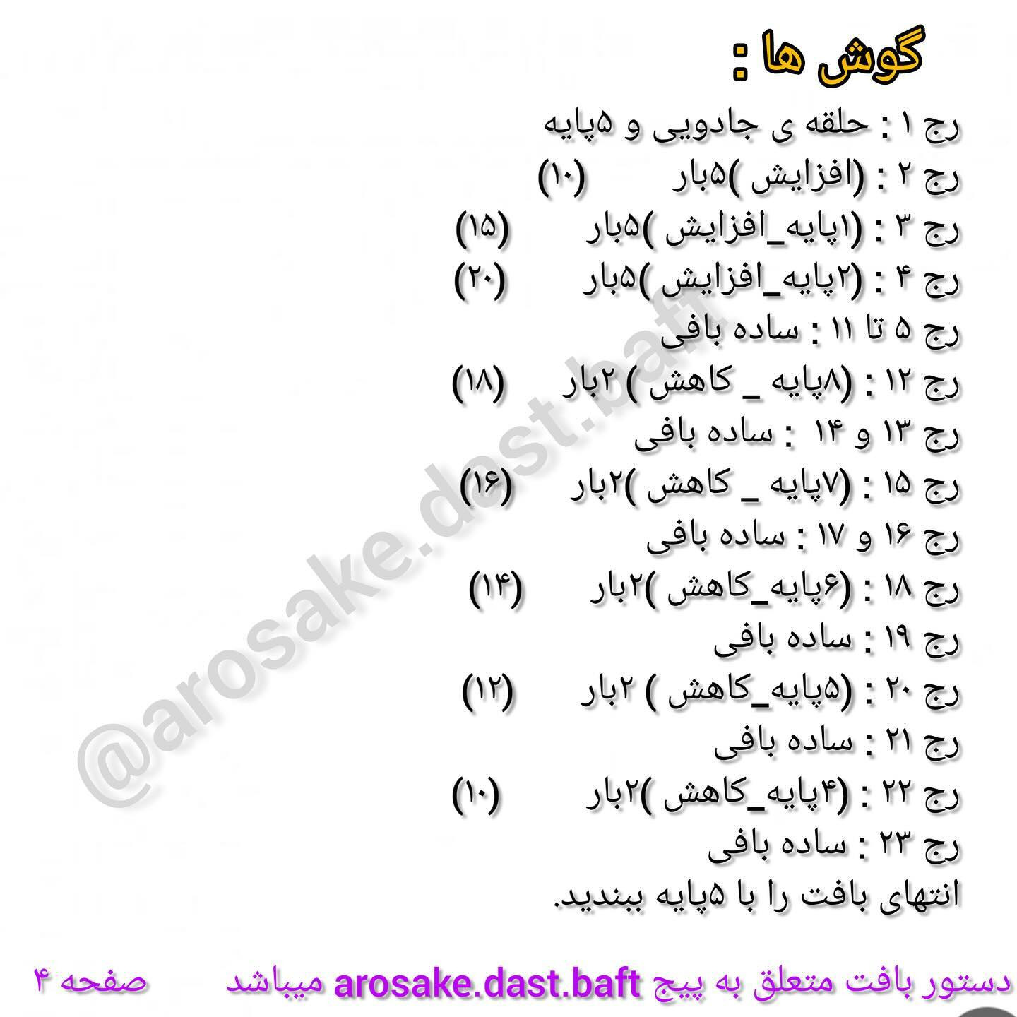 دستور بافت خرگوش کوچک