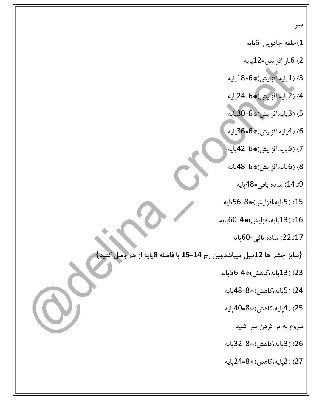 دستور بافت خرگوش و خرس پاپیونی