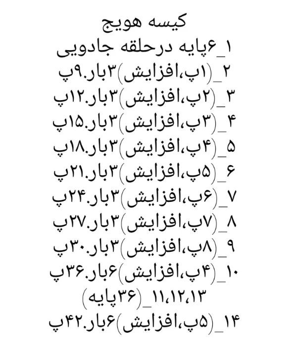 دستور بافت خرگوش و کیسه خواب هویجی