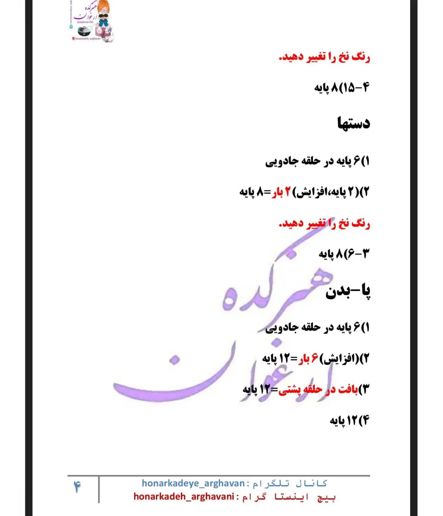 دستور بافت رایگان عروسک گربه