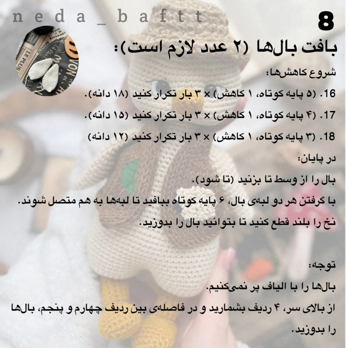 دستور بافت رایگان جوجه