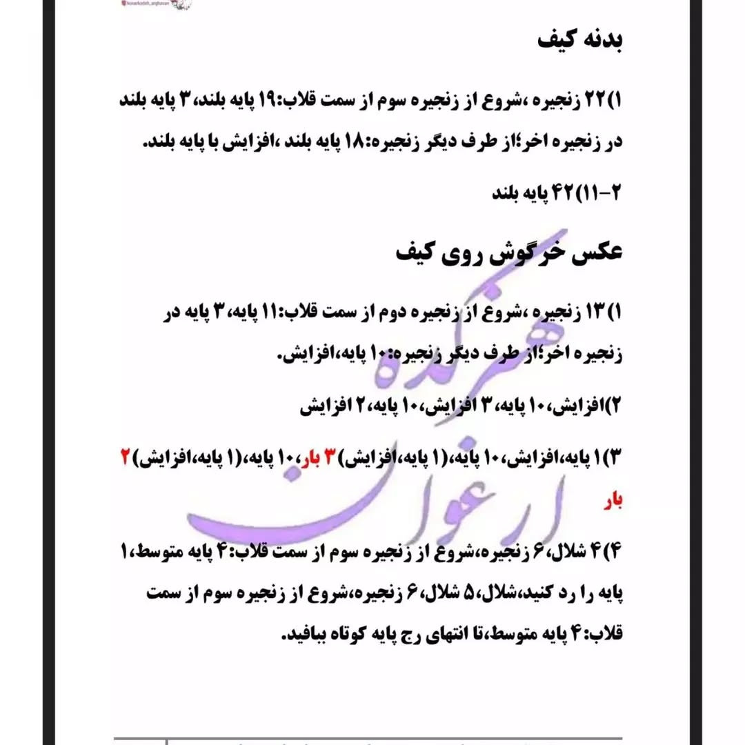 دستور بافت رایگان کیف قلاب با طرح خرگوش