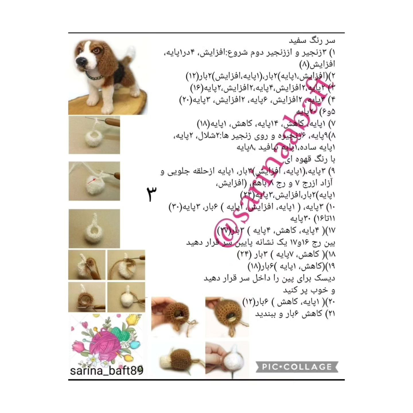 دستور بافت رایگان سگ باست هوند