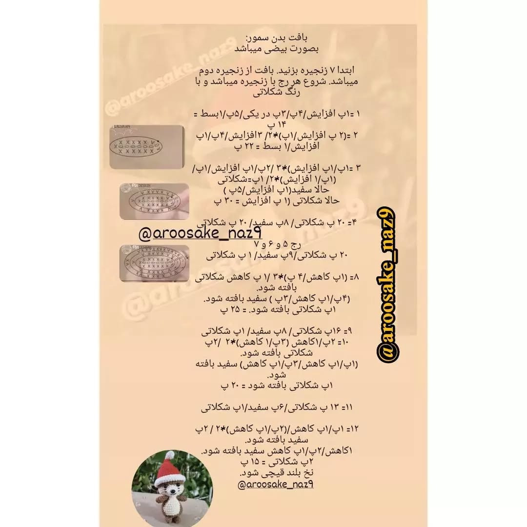 دستور بافت سمور آبی