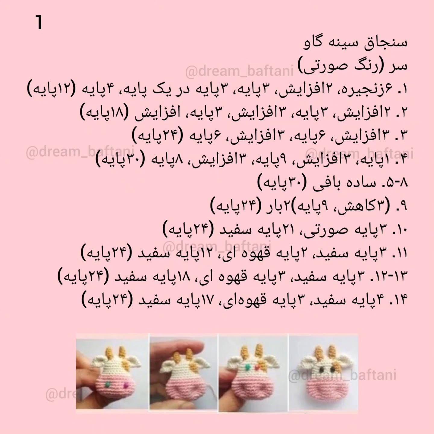 دستورالعمل بافت سنجاب گاو