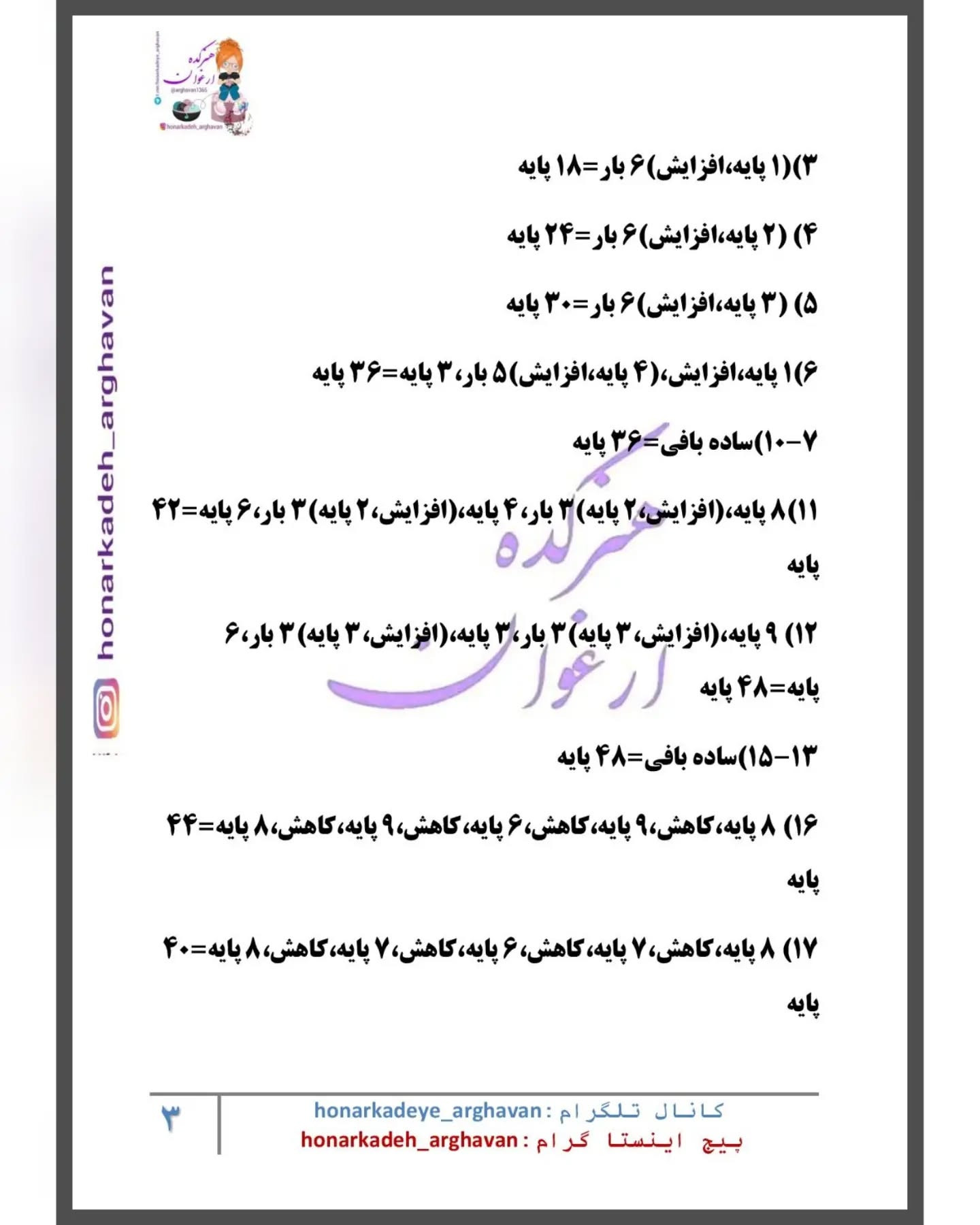 دستورالعمل قلاب‌بافی عروسک خوک کوچک با جزئیات