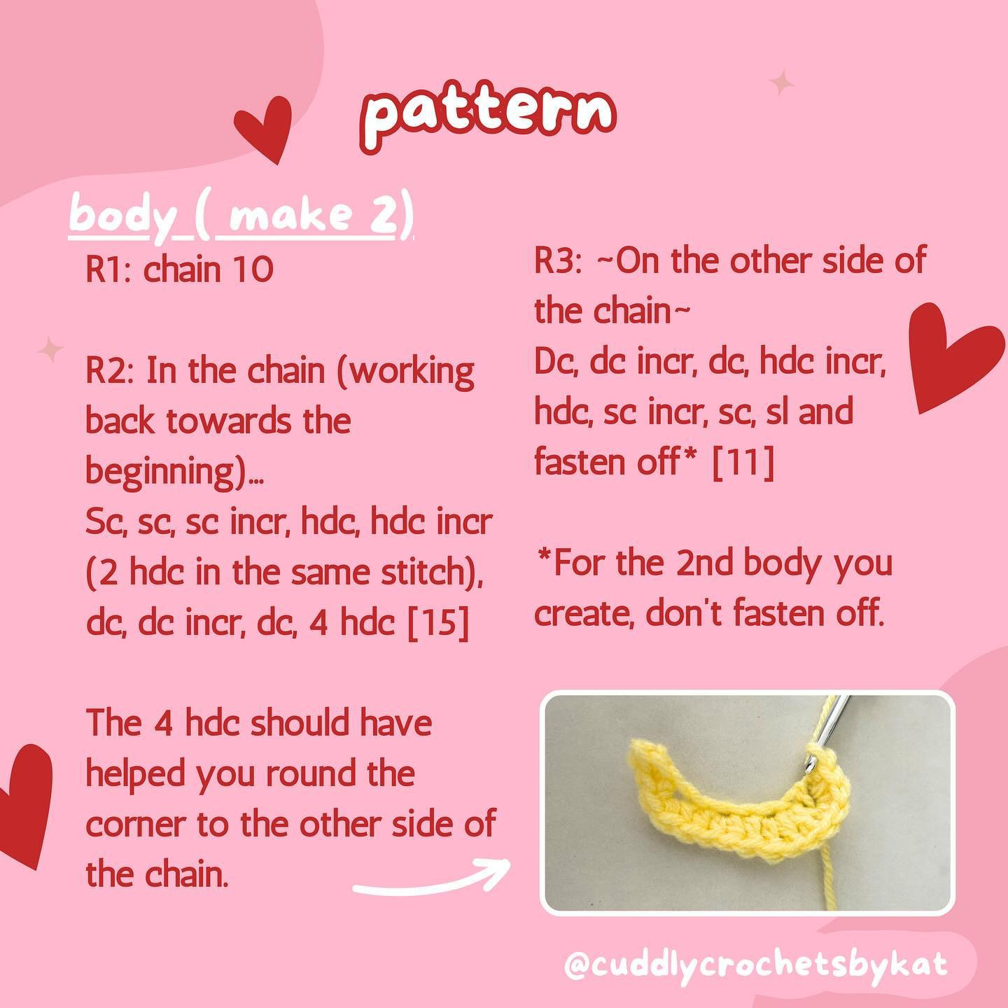 Easy and Quick Crochet Pattern for a Cute Yellow Character
