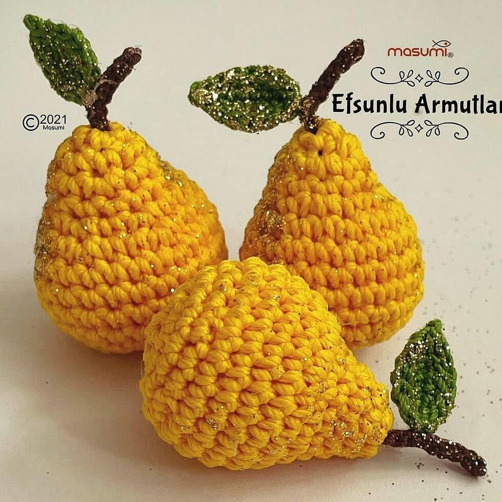 Efsunlu Armutlar: Tığ İşi Harikalar Yaratın